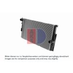 Motorradiateur AKS DASIS 050066N
