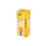 Lâmpada Halogen HELLA PY21W Standard 12V, 21W, 10 peça
