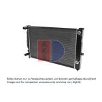 Motorradiateur AKS DASIS 480370N