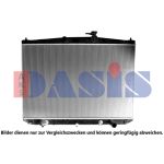 Arrefecedor do motor AKS DASIS 210282N