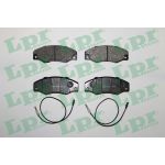 Kit pastiglie freno, freno a disco LPR 05P276