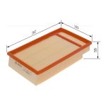 Filtro de ar BOSCH FILTRY F 026 400 175