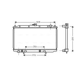 Motorkühler AVA COOLING DN2196