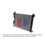 Motorradiateur AKS DASIS 180124N