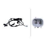 Capteur, vitesse de rou HELLA 6PU 230 048-761