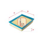 Filtro de aire SOFIMA S 6640 A