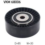 Polia guia, correia trapezoidal SKF VKM 68006