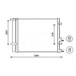 Condenseur (climatisation) AVA COOLING HY5249D
