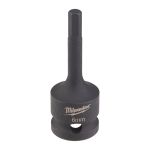 Ponta de chave de encaixe com furo de 1/2" HEX MILWAUKEE 4932478064