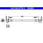 Tubo flessibile del freno ATE 24.5145-0176.3