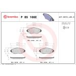 Remblokset BREMBO P 85 166E