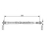 Bremsschlauch BOSCH 1 987 476 949