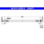 Tubo flessibile del freno ATE 24.5111-0235.3