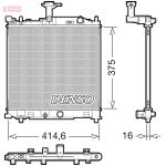 Raffreddatore motore DENSO DRM47040
