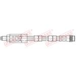 Flexible de frein QUICK BRAKE 37.914