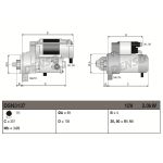 Motor de arranque DENSO DSN3137