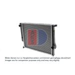 Motorradiateur AKS DASIS 050620N
