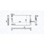 Arrefecedor do motor MAGNETI MARELLI 350213202200