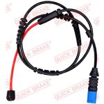 Contact d'avertissement, usure des plaquettes de frein QUICK BRAKE WS 0518 A