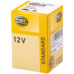 Lâmpada Halogen HELLA T5W Standard 12V, 1,2W, 10 peça