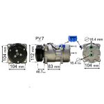 Compressor, ar condicionado VAN WEZEL 5800K288