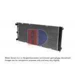 Motorradiateur AKS DASIS 040460N