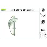 Fensterheber VALEO 851672 Links