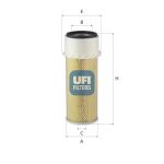 Filtro de ar UFI 27.437.00