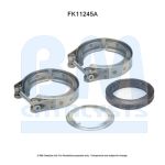 Onderdelen voor montage uitlaatsysteem BM CATALYSTS FK11245A