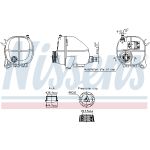 Tanque de expansão NISSENS NIS 996357