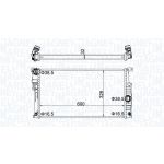 Radiateur moteur MAGNETI MARELLI 350213202300