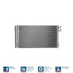 Condensador, sistema de ar condicionado NISSENS 94873