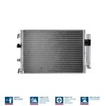 Condensador, sistema de ar condicionado NISSENS 940222