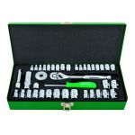 Set di chiavi a bussola TOPTUL 1/4 pollici, 3/8 pollici 40 teilig