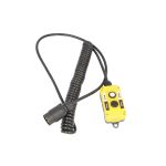 Controlo remoto com cabo em espiral (2 funções; ficha de 7 pinos) TRUCKLIGHT EC-CON-005