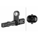 Capteur, vitesse de rou HELLA 6PU 358 216-711