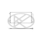Condensatore, impianto di climatizzazione KOYORAD CD511409
