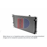 Motorradiateur AKS DASIS 480240N
