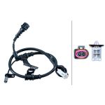 Capteur, vitesse de rou HELLA 6PU 358 268-181