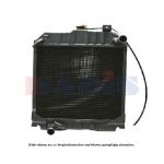 Radiateur, refroidissement du moteur AKS DASIS 440157N