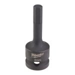 Ponta de chave de encaixe com furo de 1/2" HEX MILWAUKEE 4932478065