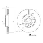 Bremsscheibe FEBI BILSTEIN 171494