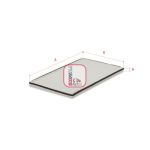 Filtre, air de l'habitacle SOFIMA S 3001 C