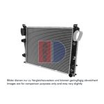 Arrefecedor do motor AKS DASIS 122013N