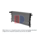 Motorradiateur AKS DASIS 080067N