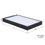 Filtre, air de l'habitacle KNECHT LA 634/S