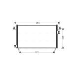 Condenseur (climatisation) AVA COOLING DN5330