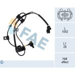 Sensor do ABS traseiro, direito FAE 78695