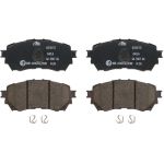 Conjunto de pastilhas de travão ATE 13.0460-5675.2, frente