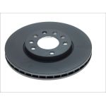 Disco de freno ATE 24.0125-0131.1 frente, ventilado, altamente carbonizado, 1 pieza